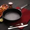 Vinod Cookware Vinod Legacy Pre - Seasoned Cast Iron Frypan (Induction Friendly) 3 Vinod Cookware Vinod Legacy Pre - Seasoned Cast Iron Frypan (Induction Friendly)