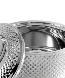 Vinod Cookware Vinod - Kraft Stainless Steel Hammered Casserole