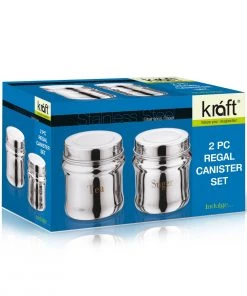 Vinod Cookware Vinod - Kraft Regal Canister Set 19 Vinod Cookware Vinod - Kraft Regal Canister Set