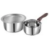 Vinod Cookware Cookware Vinod Regular Saucepan (1Litre) & Capsule Bottom Tope (1.8Litre) With Lid (Induction Friendly) 12 Vinod Cookware Cookware Vinod Regular Saucepan (1Litre) & Capsule Bottom Tope (1.8Litre) With Lid (Induction Friendly)