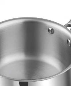 Vinod Cookware Cookware Vinod Platinum Triply Stainless Steel Milkpan (Induction Friendly)