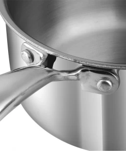 Vinod Cookware Cookware Vinod Platinum Triply Stainless Steel Milkpan (Induction Friendly)