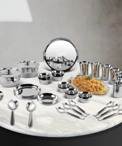 Vinod Cookware Kraft Serveware Vinod - Kraft Pari Dinner Set - 48 Pc