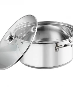 Vinod Cookware Vinod Stainless Steel Roma Casserole (Induction Friendly)