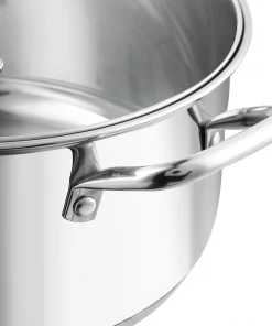 Vinod Cookware Vinod Stainless Steel Roma Casserole (Induction Friendly)