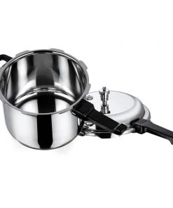 Vinod Cookware Vinod 18/8 Stainless Steel Outer Lid Pressure Cooker