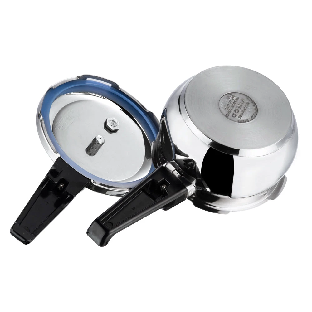 Vinod Cookware Vinod 18/8 Stainless Steel Splendid Plus Pressure Cooker 4 Vinod Cookware Vinod 18/8 Stainless Steel Splendid Plus Pressure Cooker