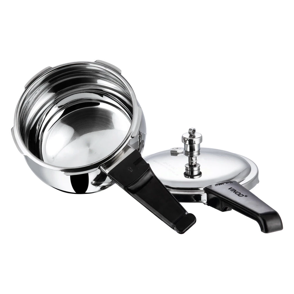 Vinod Cookware Vinod 18/8 Stainless Steel Splendid Plus Pressure Cooker 3 Vinod Cookware Vinod 18/8 Stainless Steel Splendid Plus Pressure Cooker