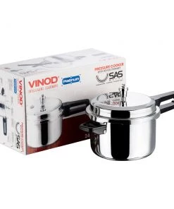 Vinod Cookware Vinod Platinum Triply Stainless Steel Pressure Cooker Pressure Cookers