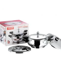 Vinod Cookware Vinod 18/8 Stainless Steel Magic Pressure Cooker