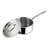 Vinod Cookware Cookware Vinod Platinum Triply Stainless Steel Saucepan With Lid