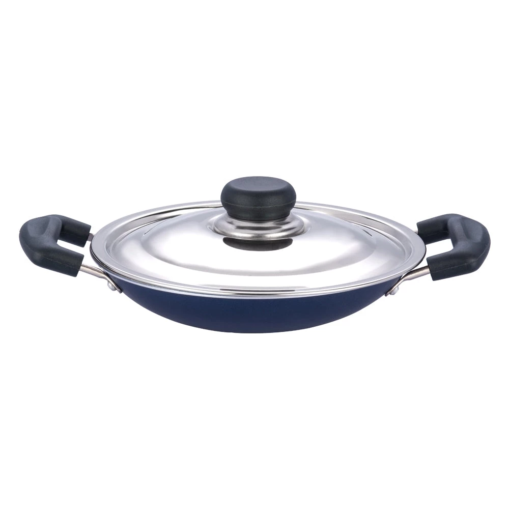 Vinod Cookware Vinod Zest Non Stick Appachetty With Lid - 20 Cm 1 Vinod Cookware Vinod Zest Non Stick Appachetty With Lid - 20 Cm