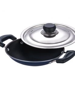 Vinod Cookware Vinod Zest Non Stick Appachetty With Lid - 20 Cm 7 Vinod Cookware Vinod Zest Non Stick Appachetty With Lid - 20 Cm