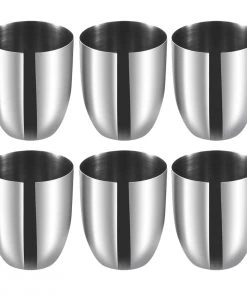 Vinod Cookware Vinod - Kraft Premium Glass Set - 6 Pc Kraft Serveware