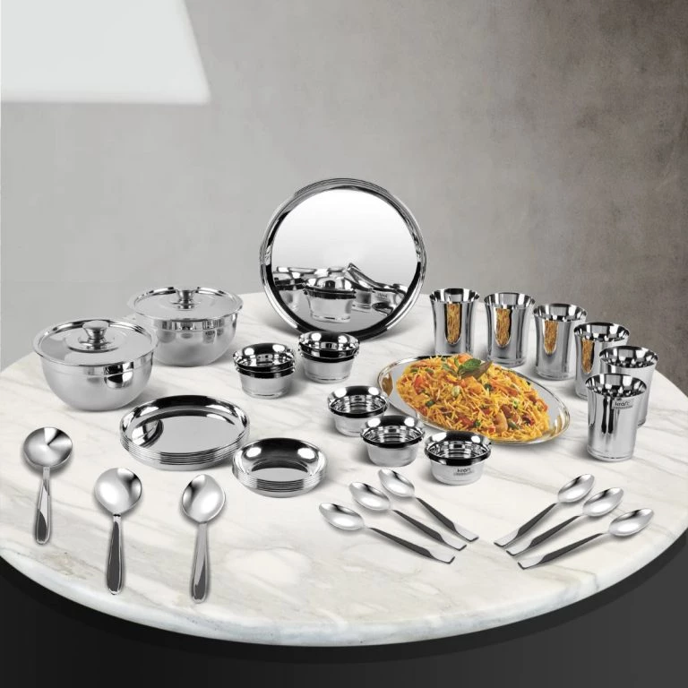 Vinod Cookware Sales Store -Vinod Cookware Sales Store prds48 stainless steel 48 pcs pari dinner set 768x768 1